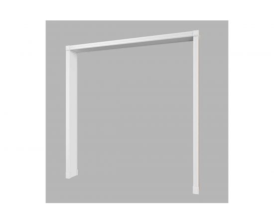 Портал Cosca decor Квадро белый, ламинированный МДФ, набор СПБ074364 – изображение 2