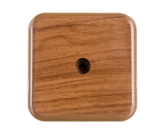 Распаячная коробка IEK КМ41205-05 для о/п 50x50x20мм дуб UKO10-050-050-020-K24-E – изображение 2