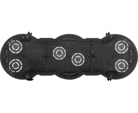 3-х местная установочная коробка ЭРА КУП 212х70х45 мм, для полых стен, IP20 45/720 Б0051422 – изображение 2