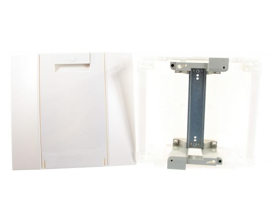 Бокс в нишу ABB Mistral41 8М непрозрачная дверь, c клемм, белый 1SLM004101A1102 – изображение 2