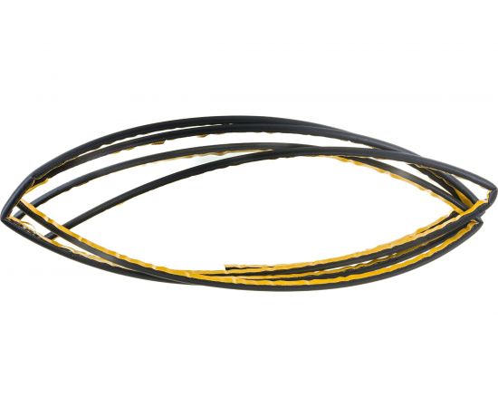 Полиуретановый уплотнитель Mebax Q-LON 9х6 мм, черный, 2,75 м 00-00001471 – изображение 2