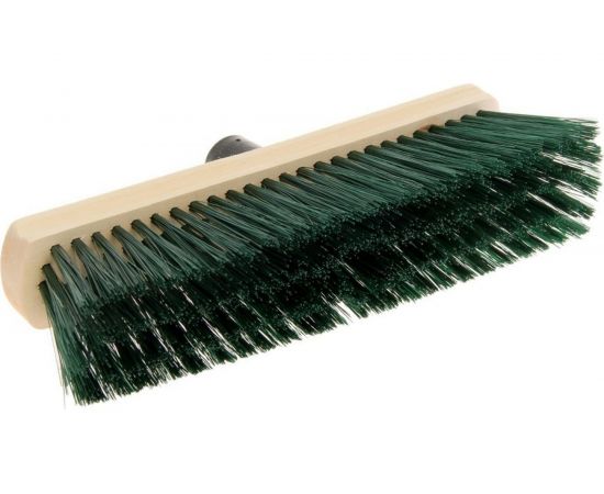 Тротуарная щетка РемоКолор на деревянной колодке 5-ти рядная, без черенка, с резьбой, 275x45 мм 60-0-031 – изображение 2