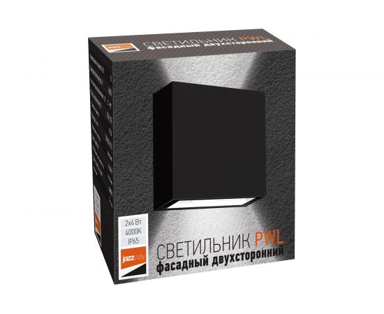Светильник Jazzway PWL-120120/0-90D 2x4w 4000K BL IP65 5024847 – изображение 2