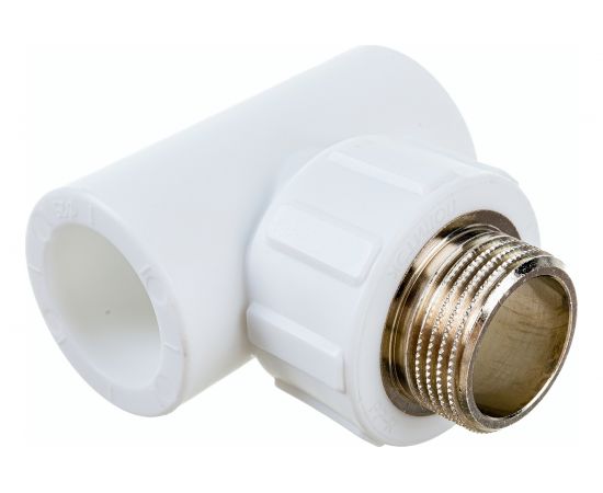 Тройник с наружной резьбой Политэк ПП 25x3/4 9510002534 – изображение 3