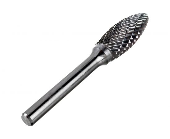 Борфреза твердосплавная в форме пламени тип HFLH ROTORICA H1232Х06 – изображение 3