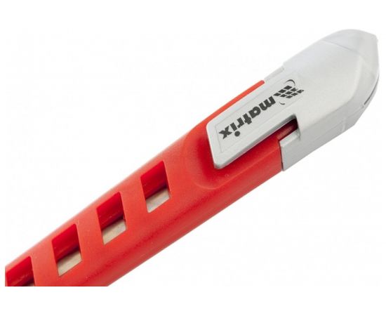 Нож 9мм, выдвижное лезвие, корпус ABS-пластик MATRIX 78927 – изображение 3