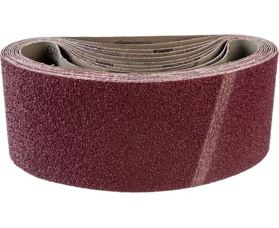 Шлифовальные ленты ЛБ 100х610 мм, А40, 14А, 10 шт. Tsunami D76110061014040 – изображение 3