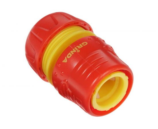 Соединитель пластмассовый 3/4" c автостопом и запирающим механизмом Grinda 8-426332 – изображение 3