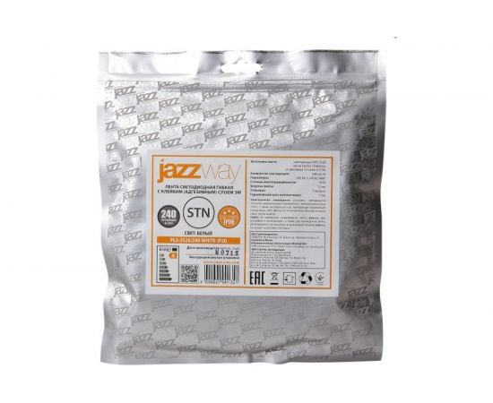 Светодиодная лента Jazzway PLS 5050/60 RGB IP20 5м 1001955 – изображение 3