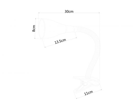 Настольный светильник Arte Lamp A1210LT-1WH – изображение 3