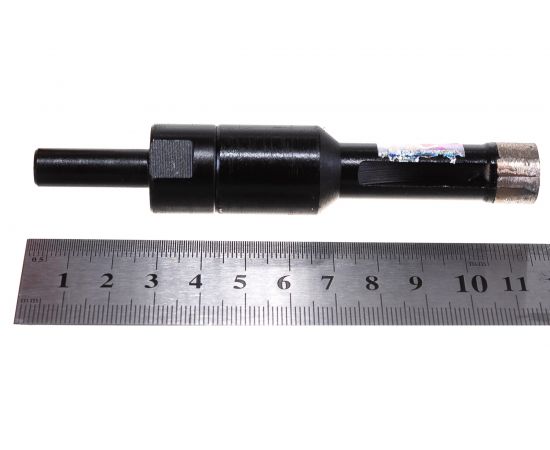 Коронка алмазная по керамограниту, серебряная пайка (14 мм) TRIO-DIAMOND GCB756 – изображение 4