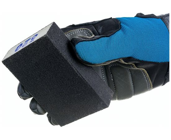 Губка абразивная (100х70х25 мм; Р320) BOHRER 525172320 – изображение 4