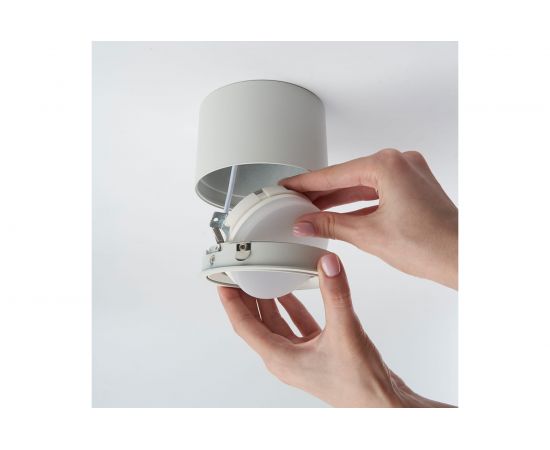 Потолочный светильник FERON HL361 12W, 230V, GX53, белый, 41994 – изображение 4