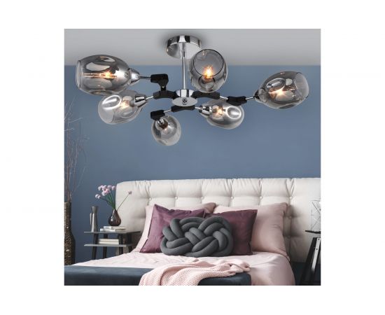 Люстра Rivoli 5039306 Marita P6, хром, E14х6, 40W Б0044516 – изображение 7