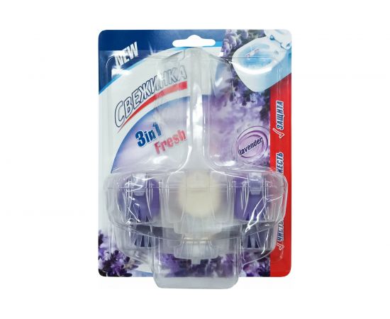 Освежитель Свежинка Блистер WC 3 in 1 Fresh Lavender 2*40 гр 00-00000593 