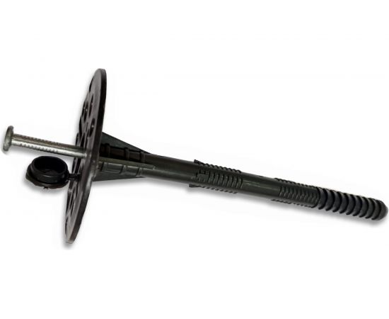 Дюбель для теплоизоляции с оц.гвоздем и колпачком INTERFIX ИЗР 10х140, 300 шт 28991 