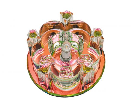 Встраиваемый декоративный светильник Fametto DLS-F122, G4, COLOUR CLEAR 10640 