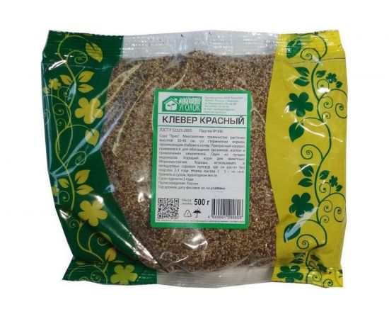 Семена Зеленый уголок Клевер красный 0.5 кг 4660001290808 
