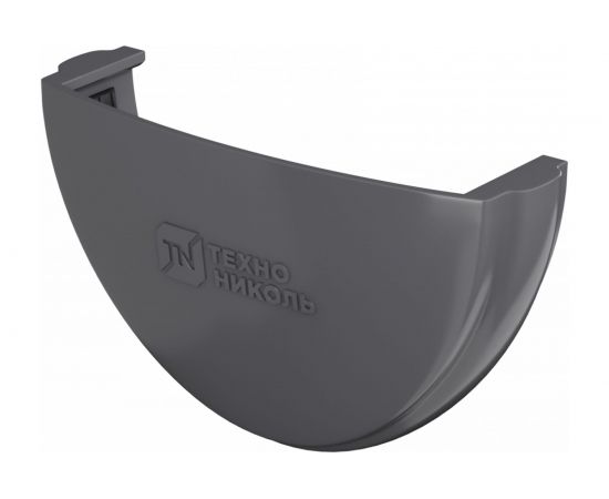 ПВХ заглушка желоба Технониколь (серый; 1 шт) TN425644 