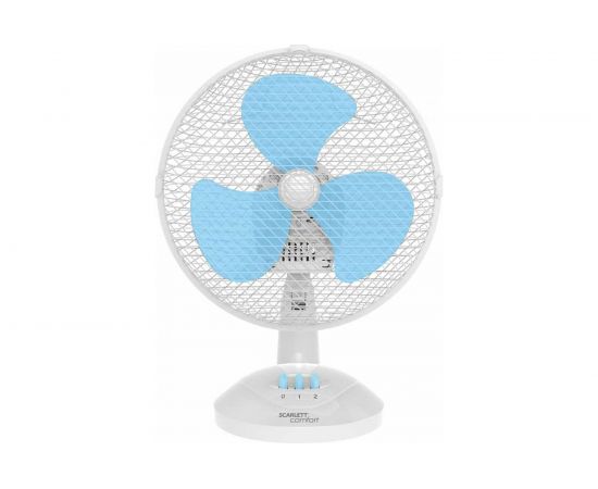 Настольный вентилятор SCARLETT 9"", белый SC-DF111S19 