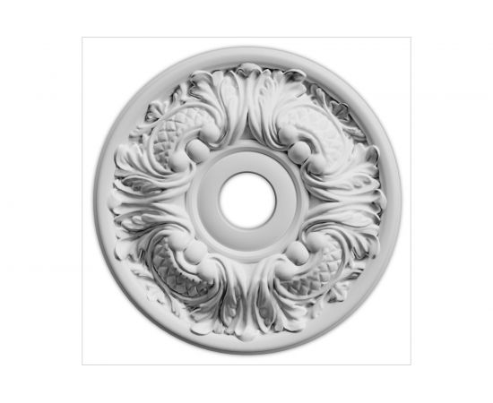 Потолочная розетка под люстру Artpole (гипсовая; цвет белый; диаметр 300 мм) SR18 