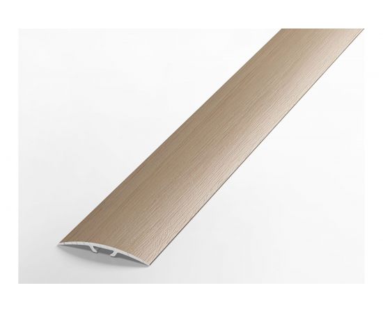 Порог прямой скрытый алюминиевый ЛУКА (38 мм, 0,9 м, ламинированный, Дуб арктик) УТ000019917 