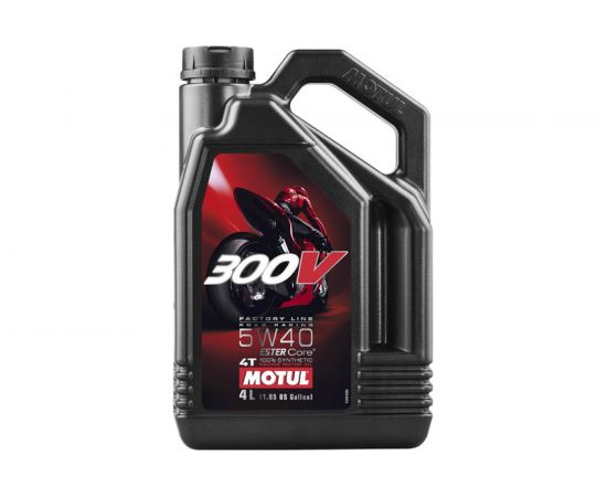 Моторное масло 300 V 4T FL Road Racing SAE 5W40 4 л MOTUL 104115 