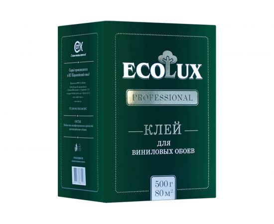 Клей для обоев ECOLUX PROFESSIONAL Винил 500 г 4607133681197 