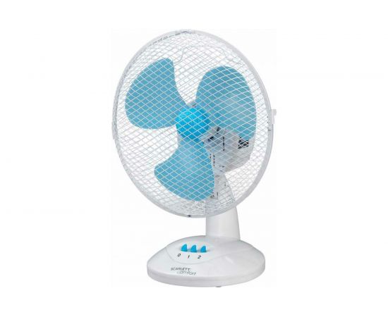 Настольный вентилятор SCARLETT 9"", белый SC-DF111S19 – изображение 2
