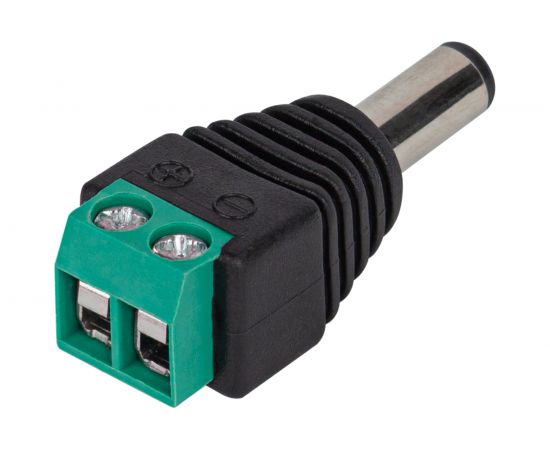 Разъем питания ЭРА RDC01 DC, штекер, 2.1х5.5, с клеммной колодкой Б0048308 – изображение 2