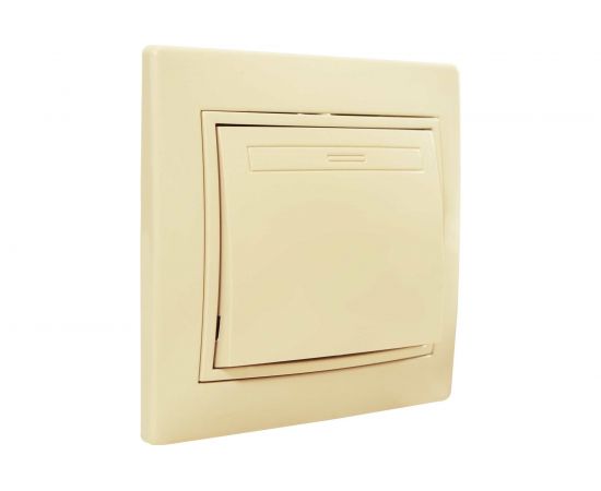 Одноклавишный промежуточный выключатель Jilion бежевый 9533133 – изображение 2