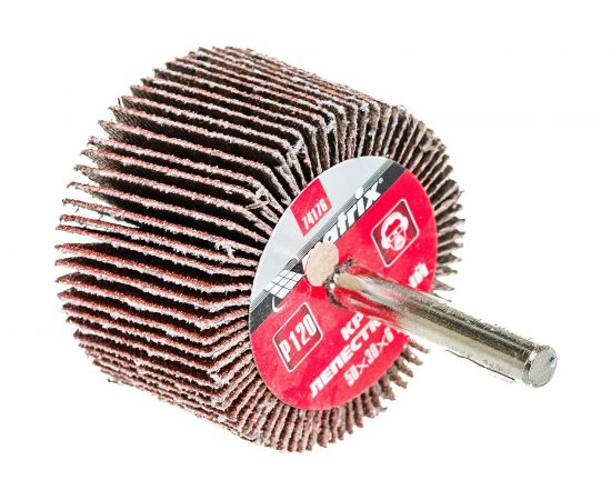 Круг лепестковый (50x30x6 мм; Р120) для дрели MATRIX 74176 – изображение 3