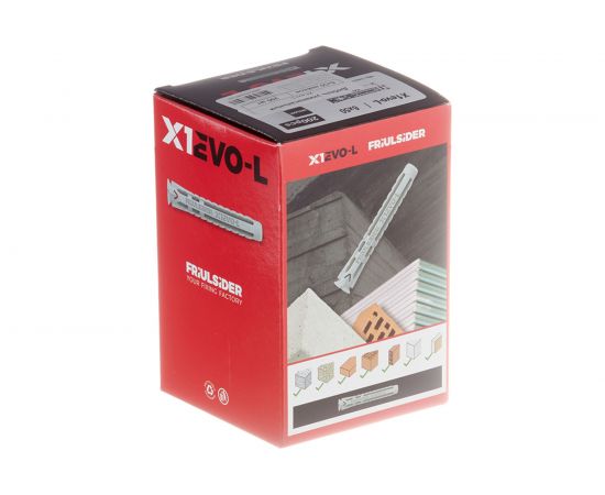 Универсальный дюбель Friulsider X1 evo L 6x50 FR_6007000605000 – изображение 3