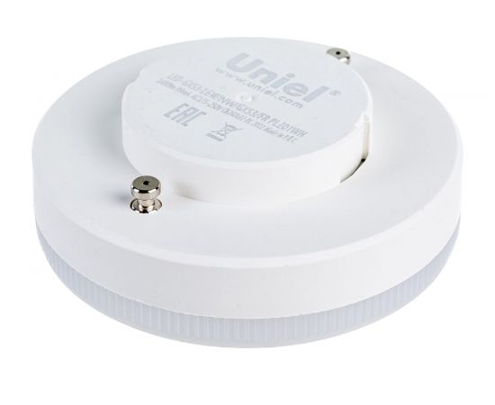 Светодиодная лампа Uniel LED-GX53-16W/NW/GX53/FR PLZ01WH, матовая. UL-00003725 – изображение 3