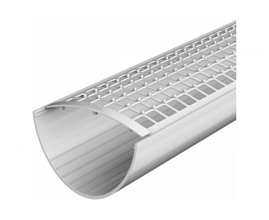 Защитная ПВХ решетка желоба Технониколь 0.6 м, белая TN386161 – изображение 3
