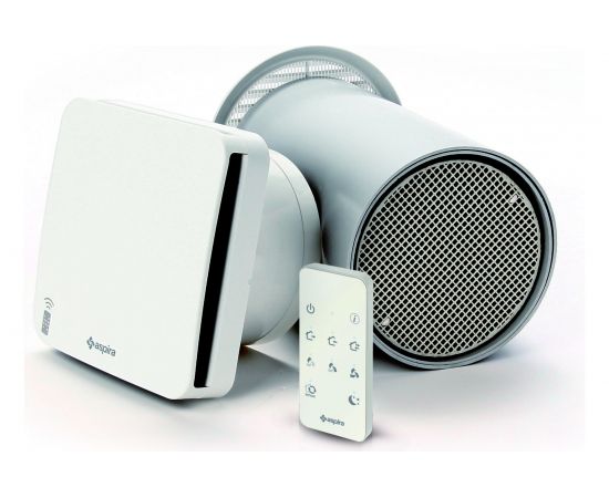 Вентиляционная установка Aspira с пультом управления 100 мм ASPIRVELO AP19987S1 – изображение 3