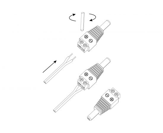 Разъем питания ЭРА RDC01 DC, штекер, 2.1х5.5, с клеммной колодкой Б0048308 – изображение 3