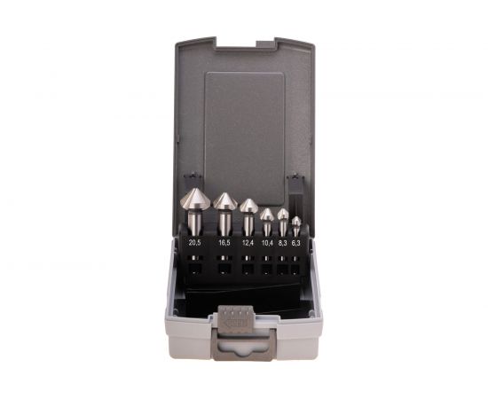 Набор зенковок (6 шт; 6.3-20.5 мм; HSSЕ-Co 5; 90 градусов) Ruko 102152ERO – изображение 4