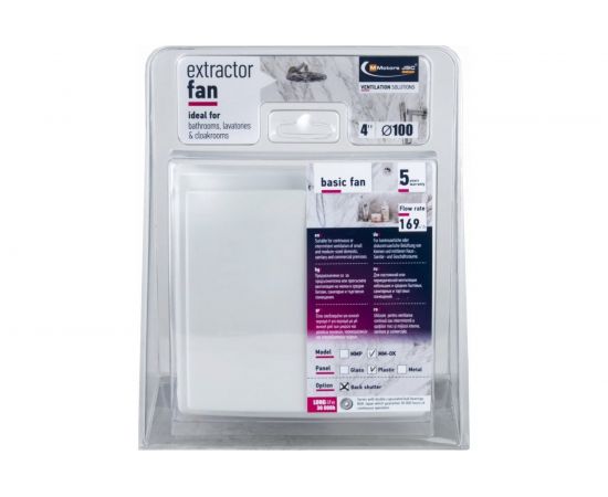 Сверхтонкий вытяжной вентилятор для ванной MMOTORS JSC MM-OK сверхмощный 169 м3/ч 2365 – изображение 4