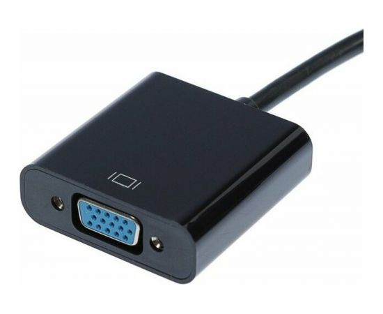 Переходник Cablexpert 25M/15F, длина кабеля 0,2м, черный, пакет A-DVID-VGAF-01 – изображение 5