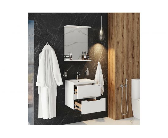 Подвесная тумба с раковиной Onika АЙЛЕНД 50.13 105021 – изображение 6