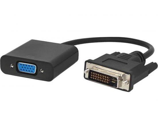 Переходник Cablexpert 25M/15F, длина кабеля 0,2м, черный, пакет A-DVID-VGAF-01 – изображение 6