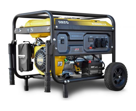 Бензогенератор RATO R3000E-L2W 