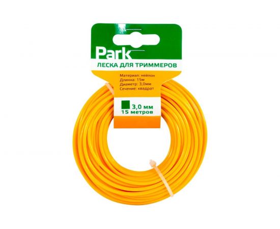 Леска (3 мм; 15 м; квадрат) для триммеров Park 990600 