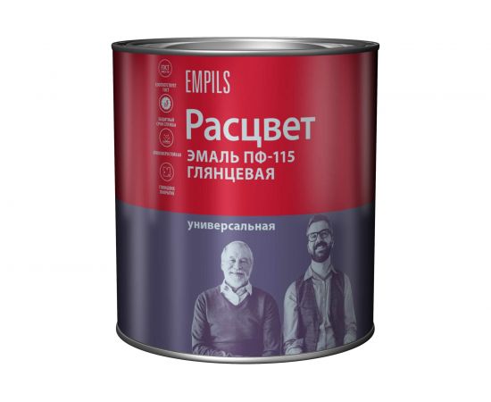 Эмаль Расцвет ПФ-115 бежевая, 2.7 кг 9005 