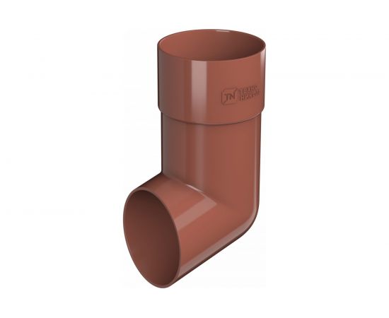 Слив трубы Технониколь (ПВХ; красный; 1 шт) TN425675 