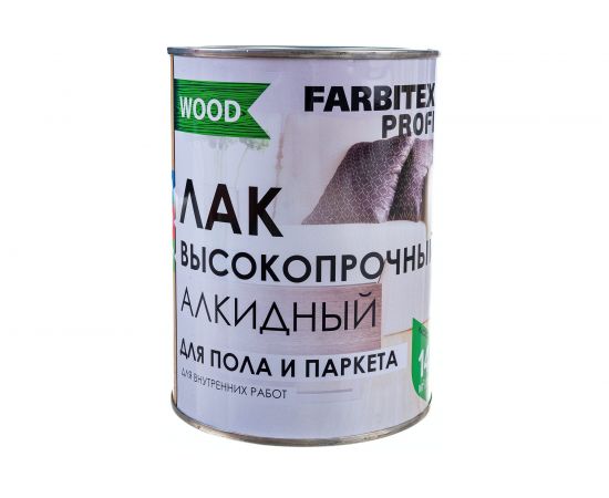 Алкидный лак для пола и паркета FARBITEX 0.9 л 4300005971 