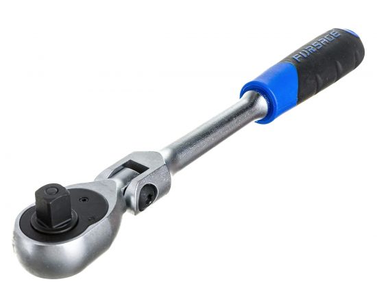 Трещотка Forsage реверсивная, шарнирная, с резиновой ручкой F-802418 – изображение 2