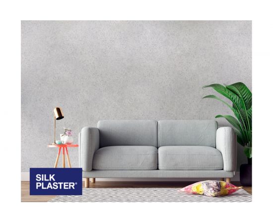 Жидкие обои Absolute Серый 743 гр Silkplaster A210 – изображение 2