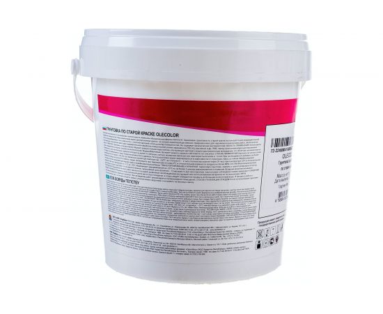 Акриловая грунтовка OLECOLOR по старой краске, 1 кг 4300004533 – изображение 2